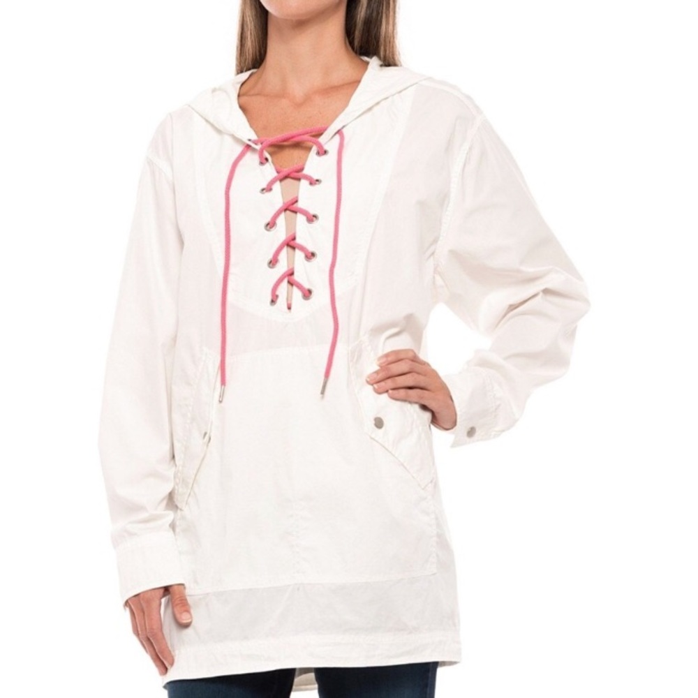 Free People Poplin Pullover ✨ Size XS/S